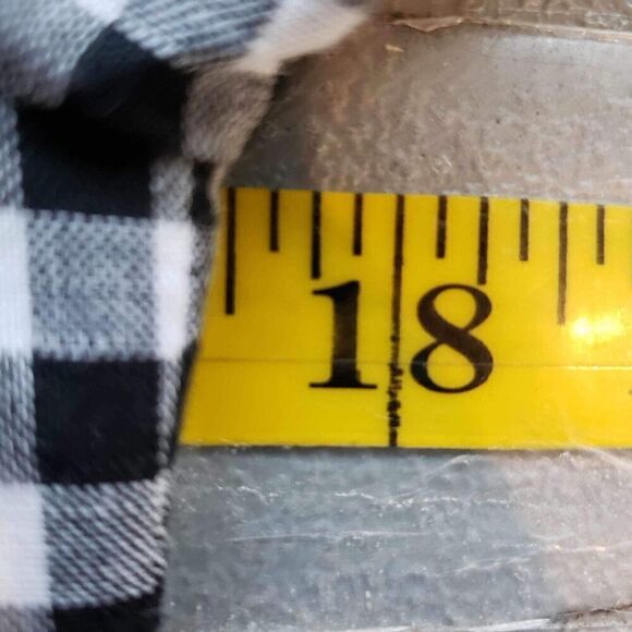 Talbots Blazer Women's Size 4 P Petite Black White Gingham Linen Jacket - Picture 10 of 12